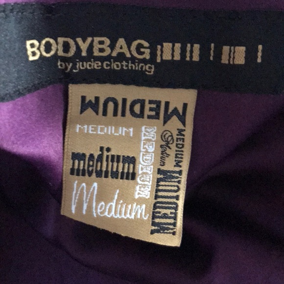Medium purple Bodybag ruched dress NwT - Picture 8 of 12
